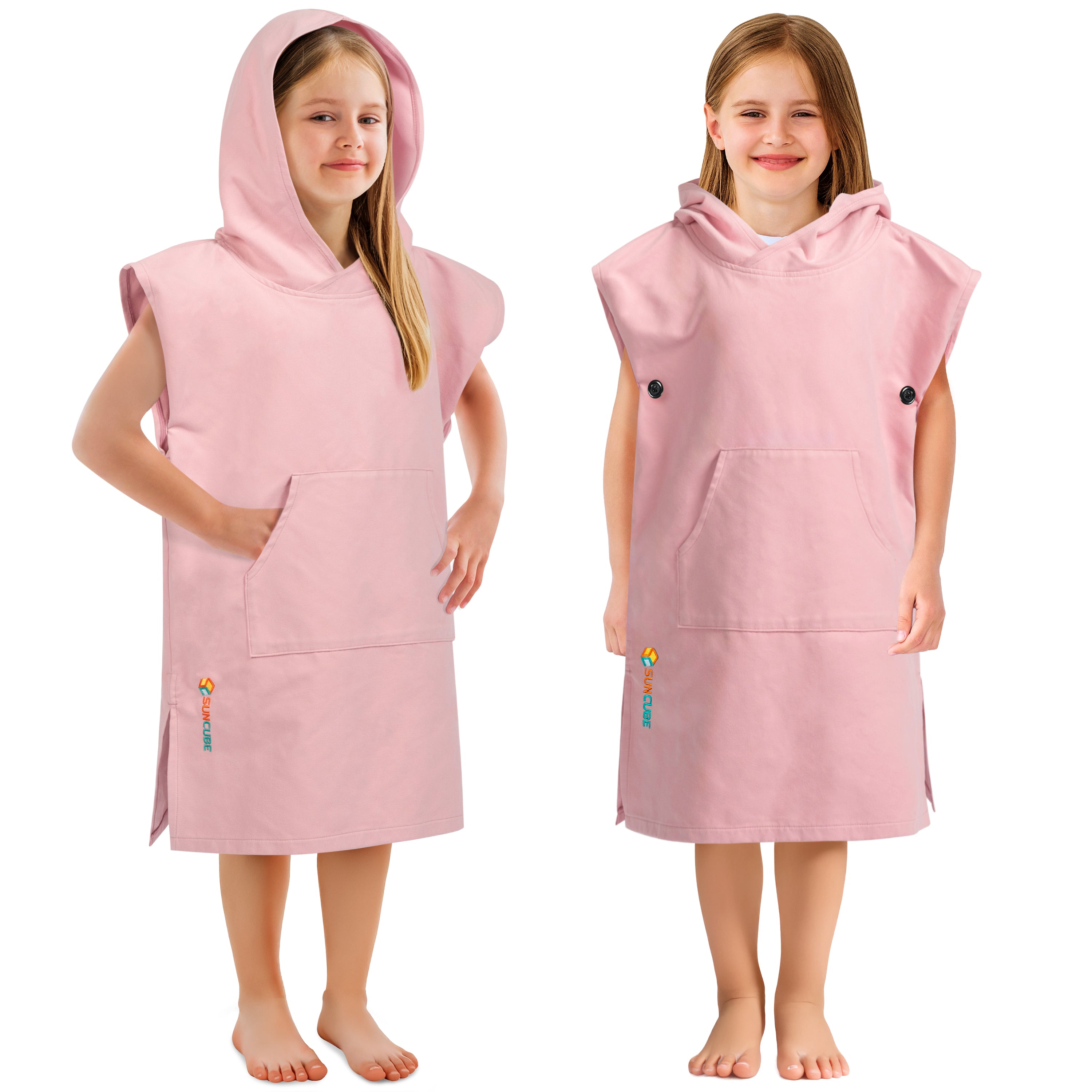 Surf Poncho Changing Robe with Hood, Microfiber - Kids / Teen