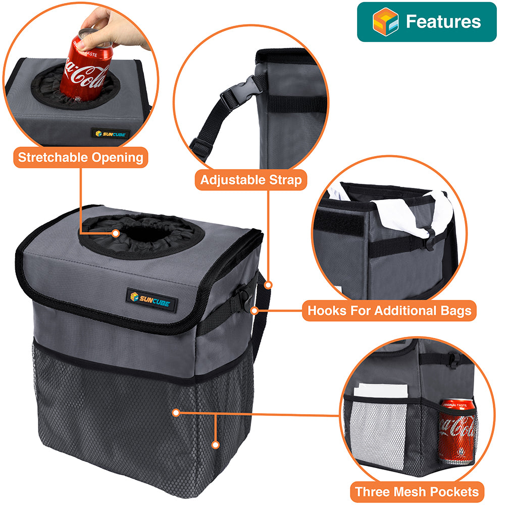 Waterproof Collapsible Car Trash Can