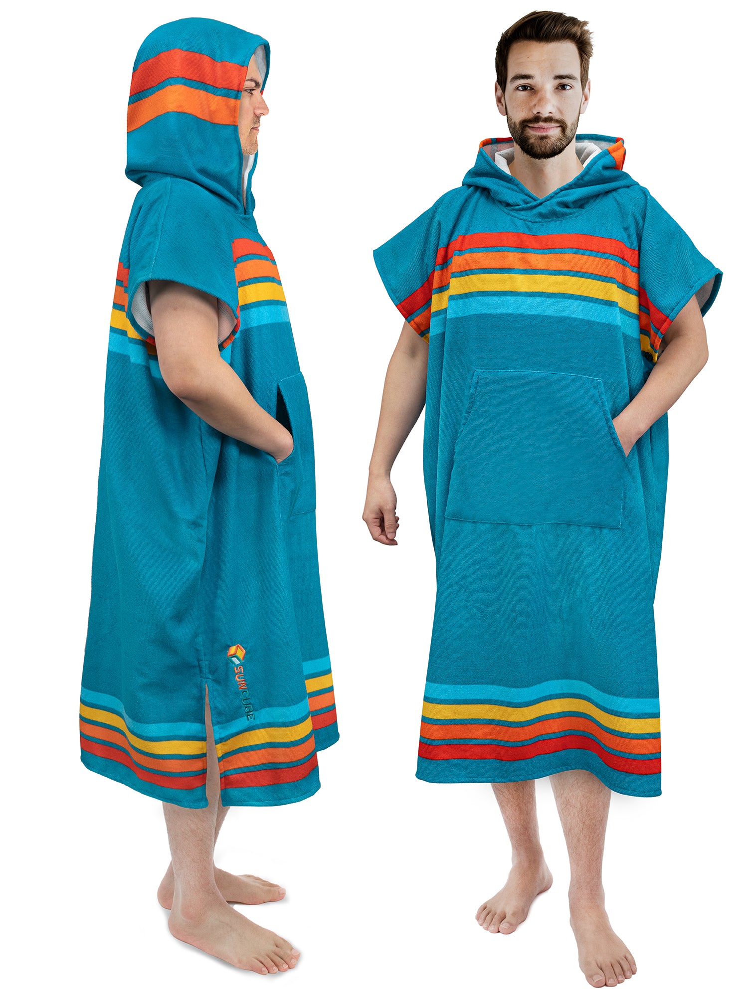 Surf Poncho Changing Robe with Hood - Adults