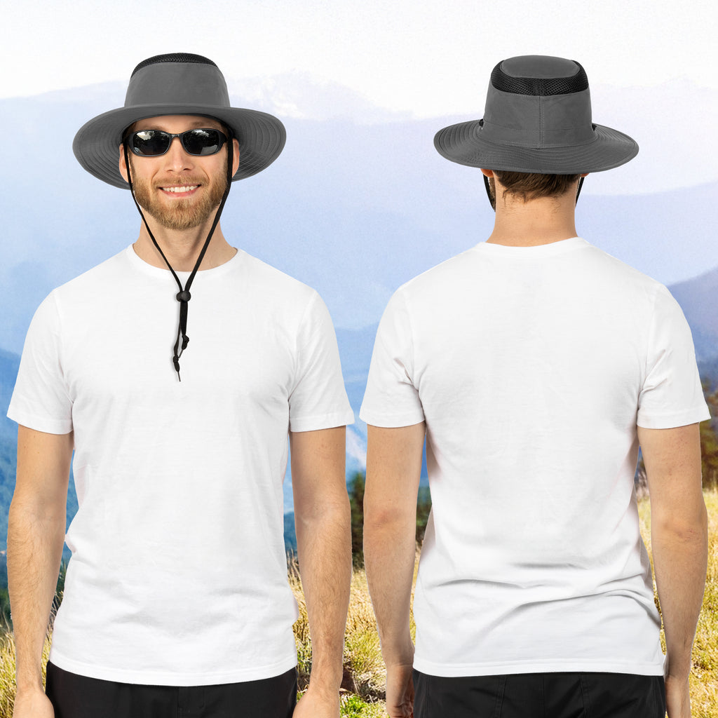 Unisex Wide Brim Safari Sun Hat