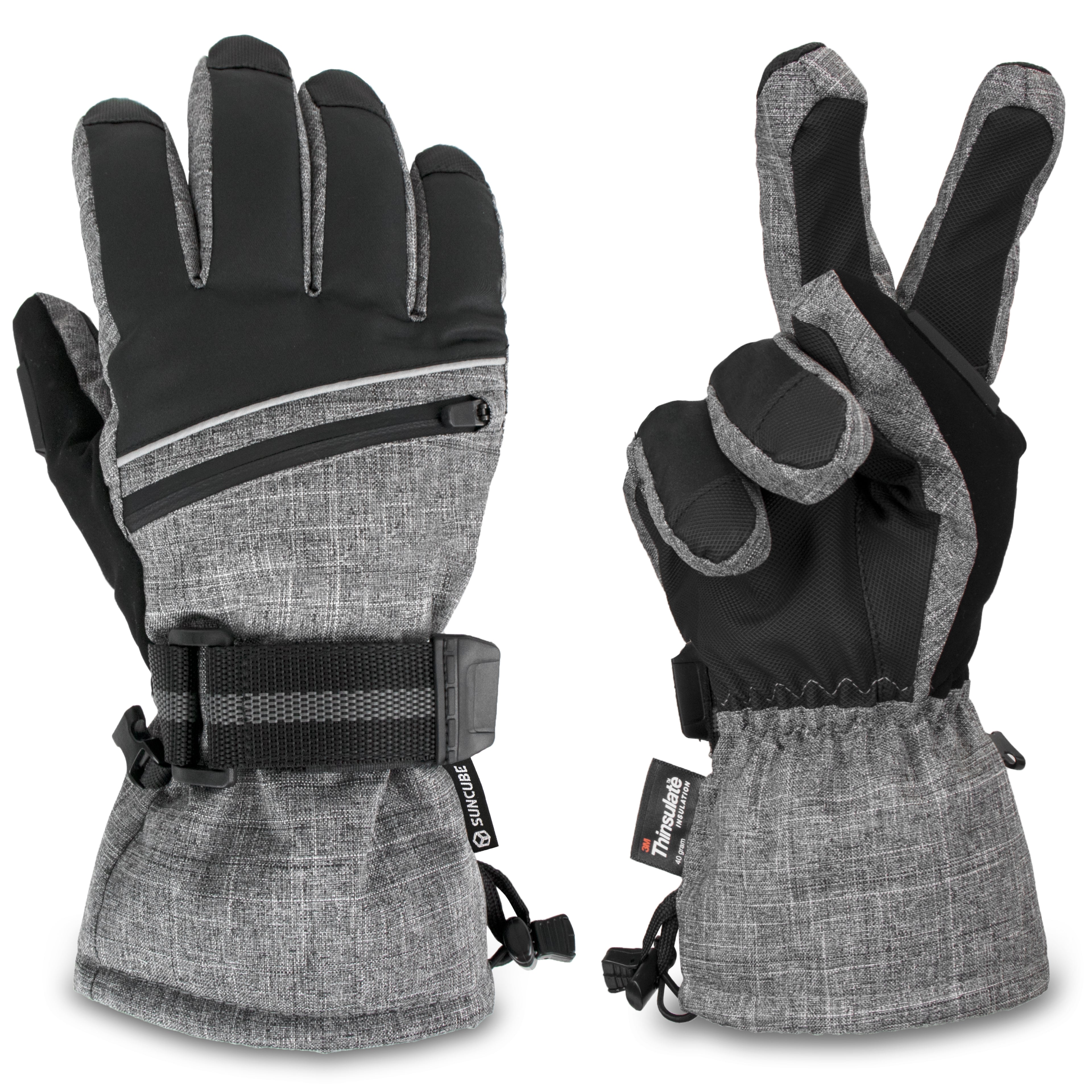 Premium 3M Thinsulate Unisex Waterproof Snow Gloves