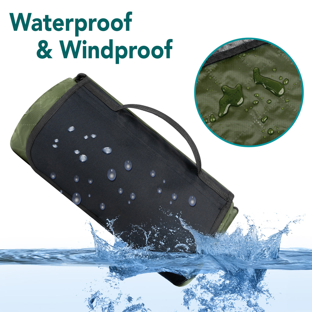 Waterproof Fleece Camping Blanket