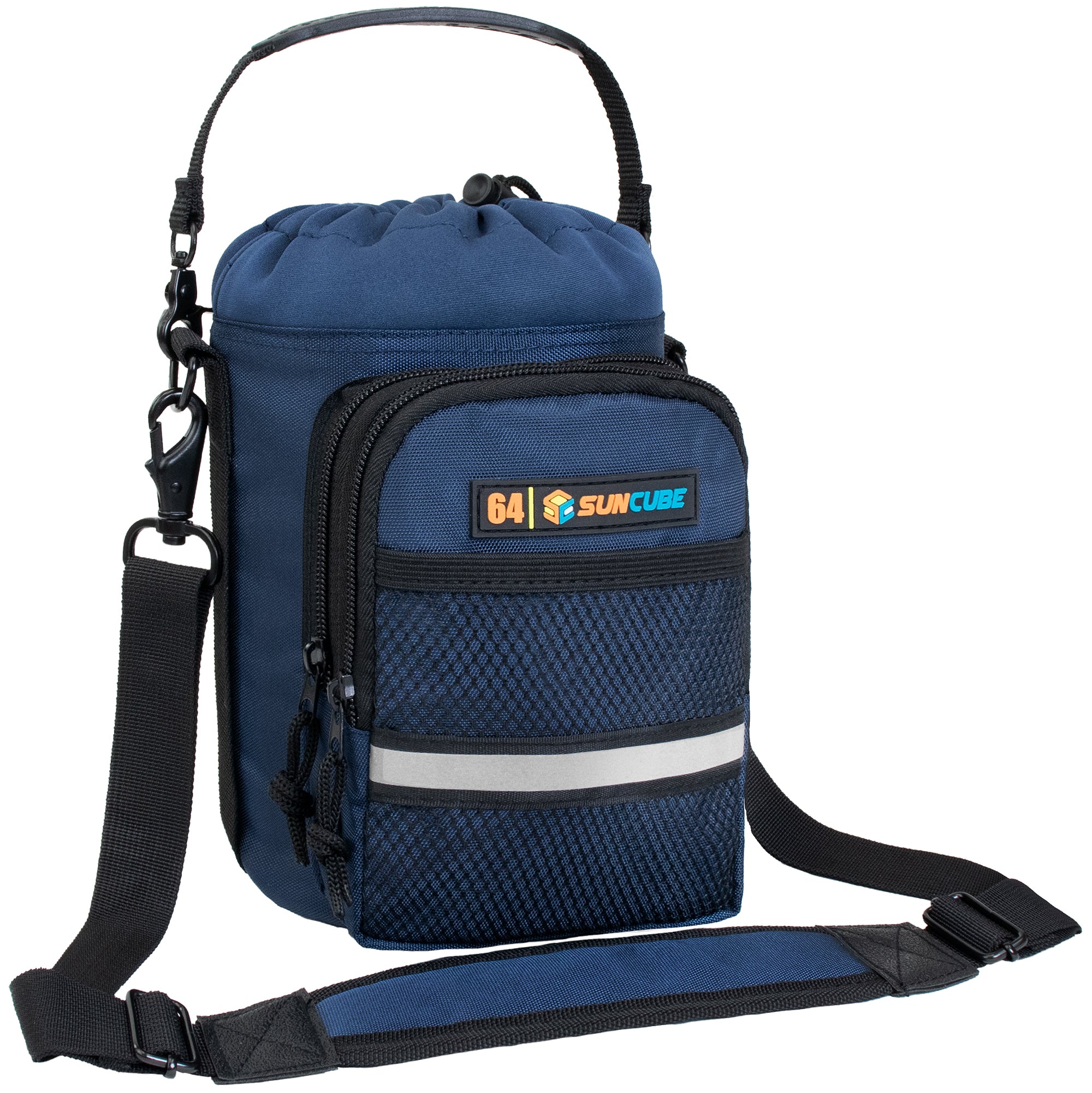 Insulated Water Bottle Carrier with Strap