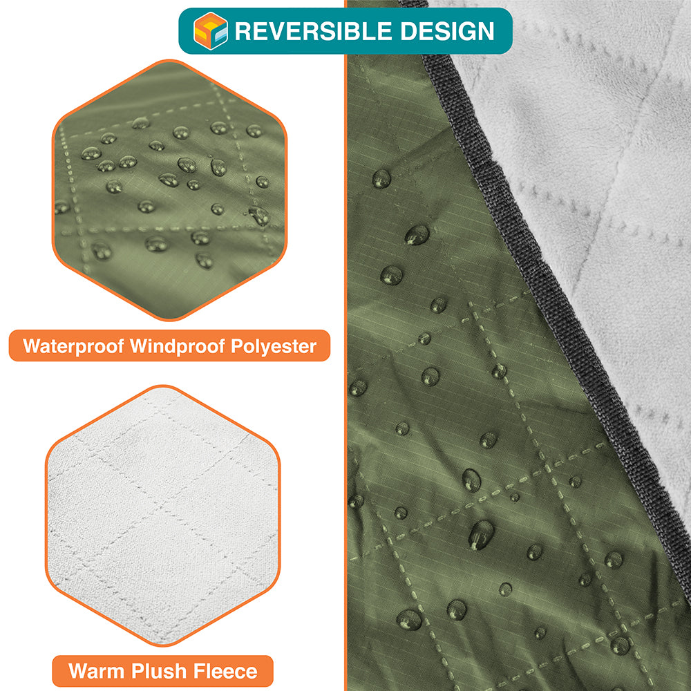 Waterproof Fleece Camping Blanket