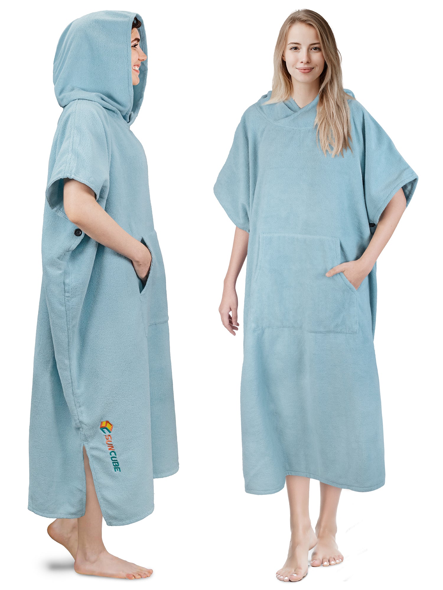 Surf Poncho Changing Robe with Hood - Adults