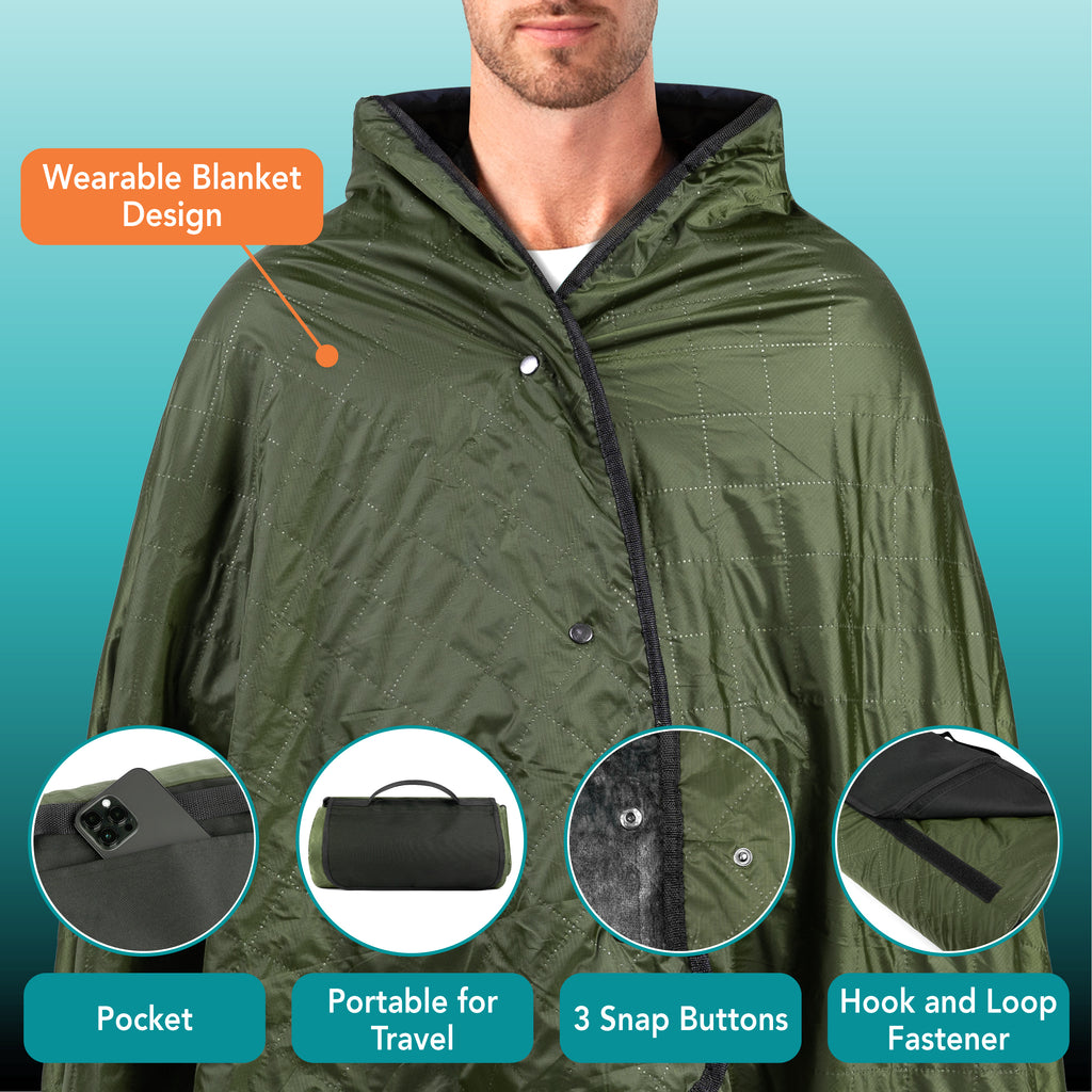 Waterproof Fleece Camping Blanket