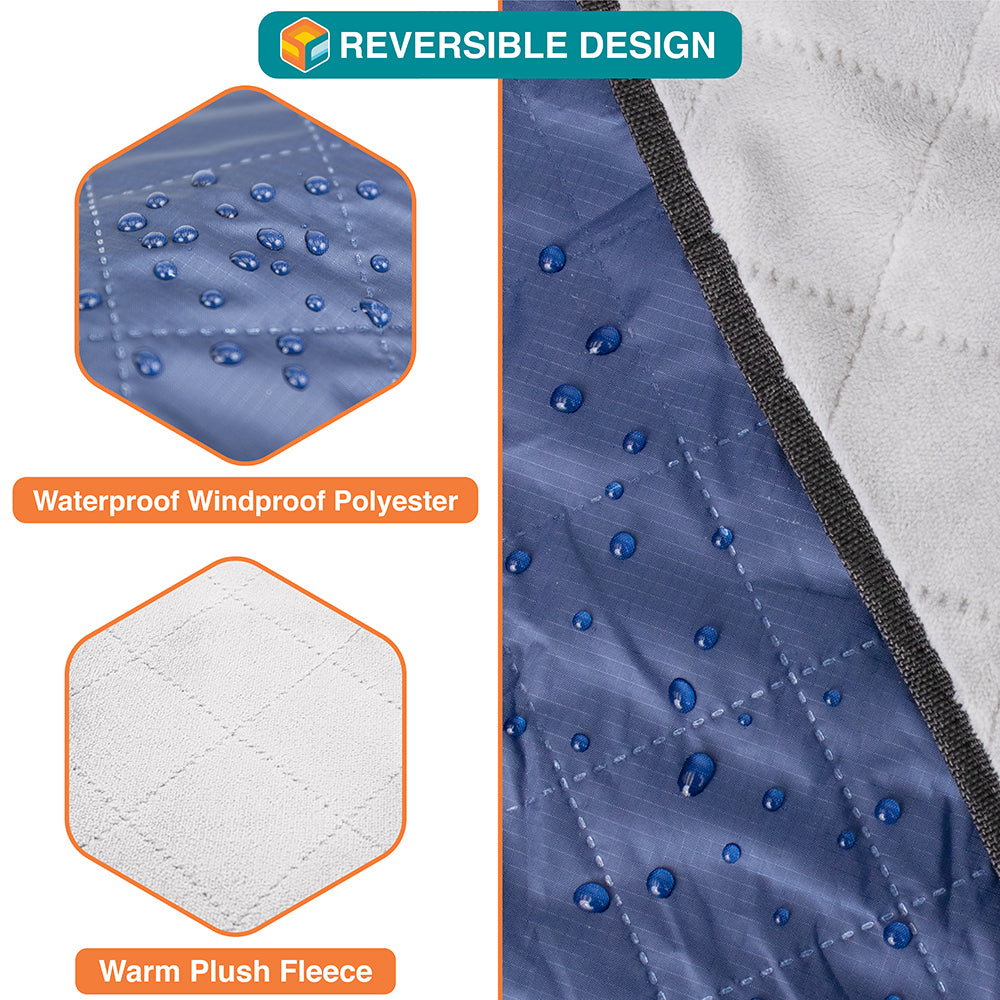 Waterproof Fleece Camping Blanket