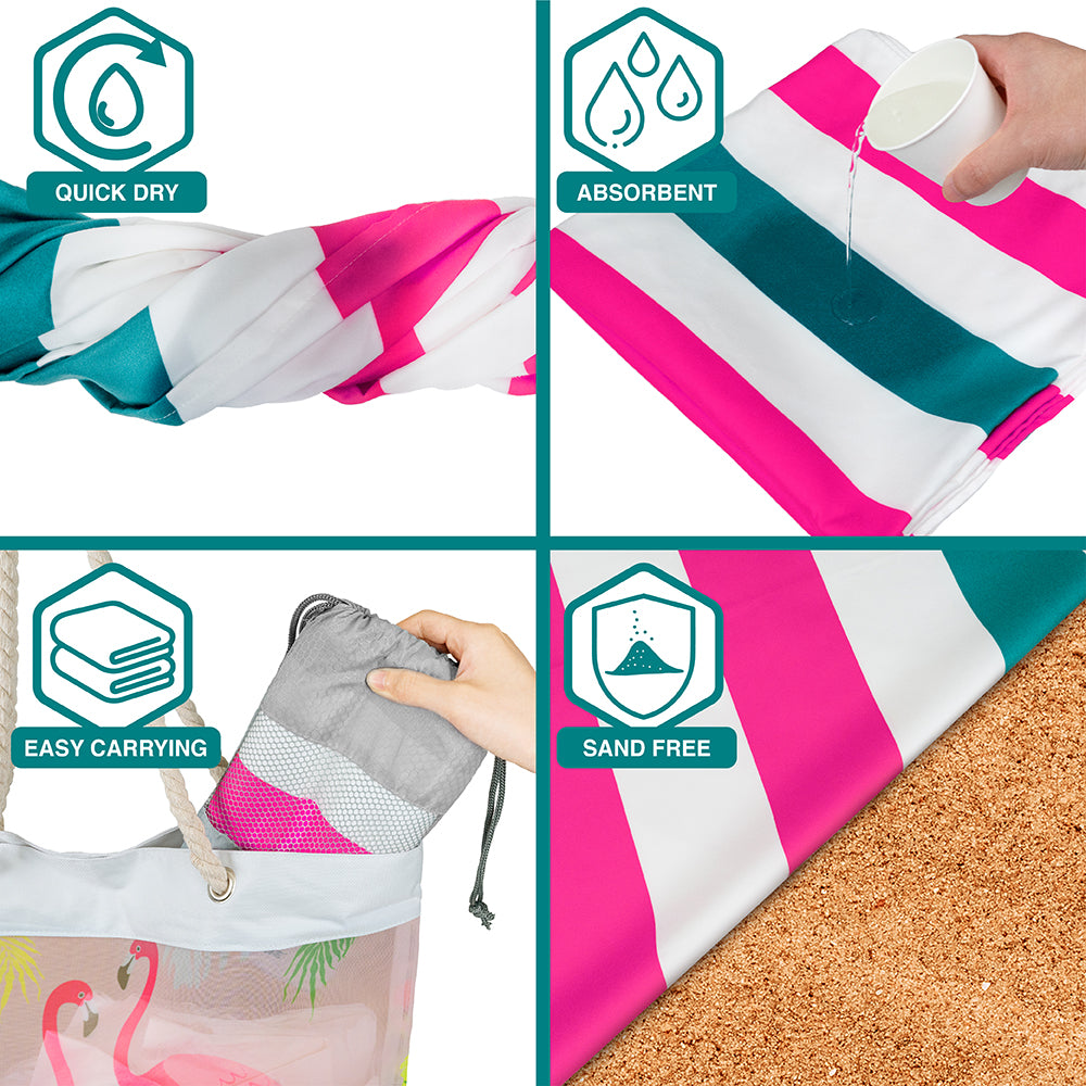 Quick Dry Sand Free Beach Towel