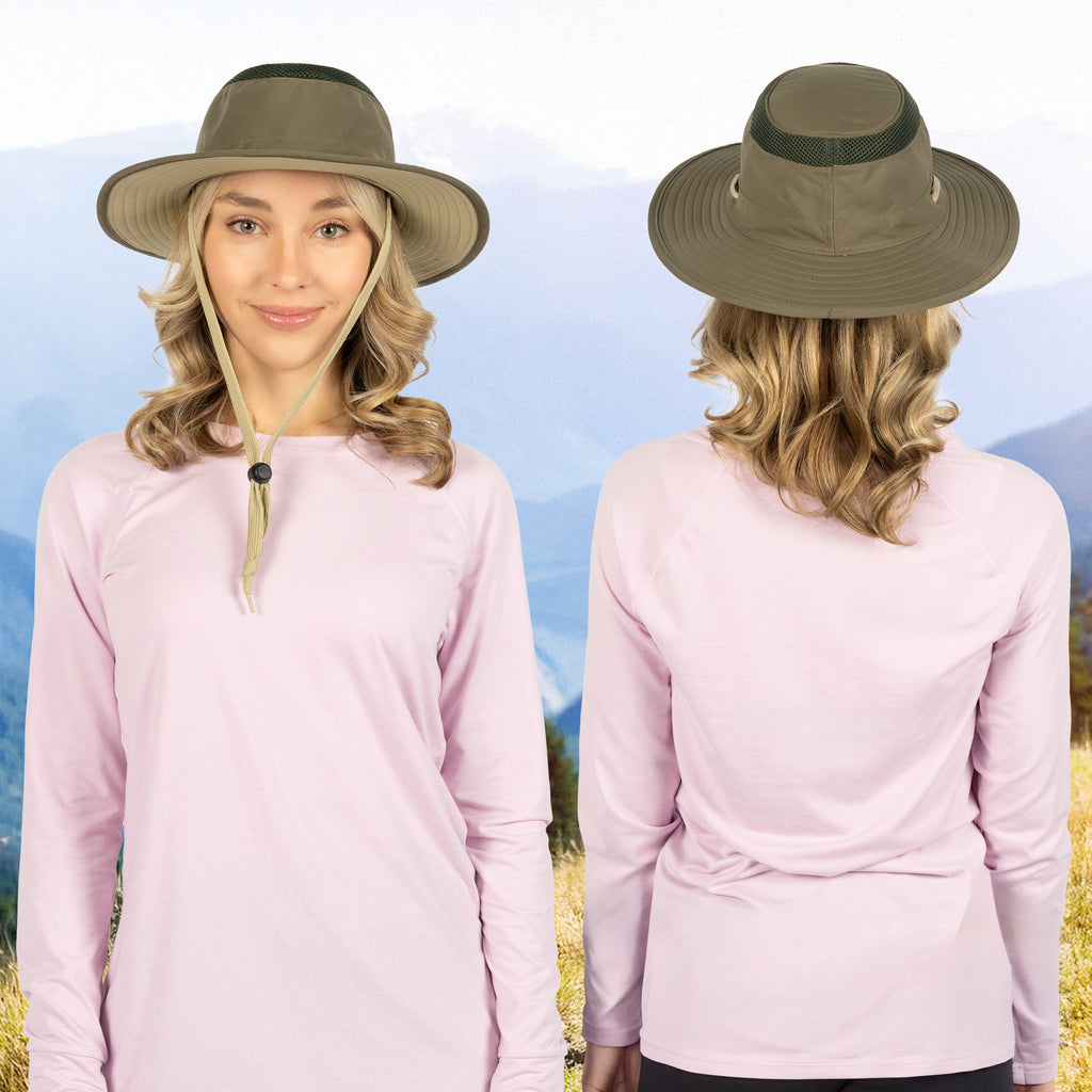 Unisex Wide Brim Safari Sun Hat