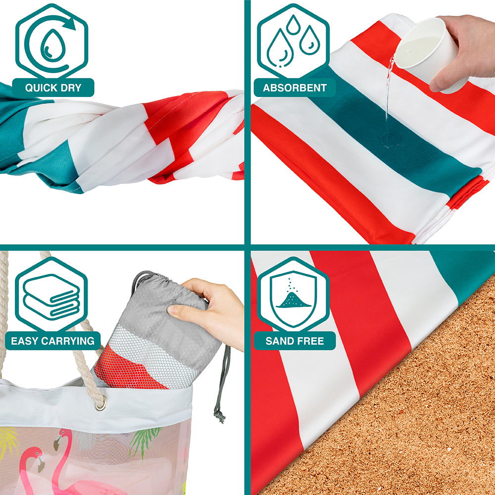 Quick Dry Sand Free Beach Towel