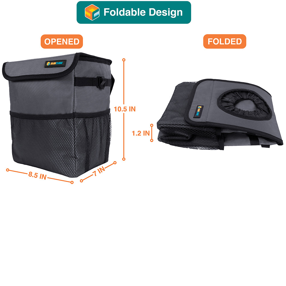 Waterproof Collapsible Car Trash Can