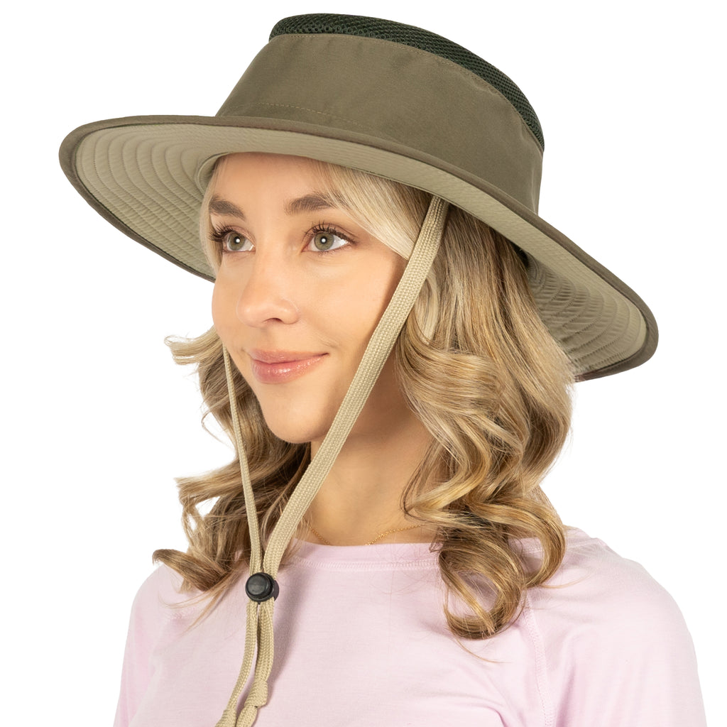Unisex Wide Brim Safari Sun Hat