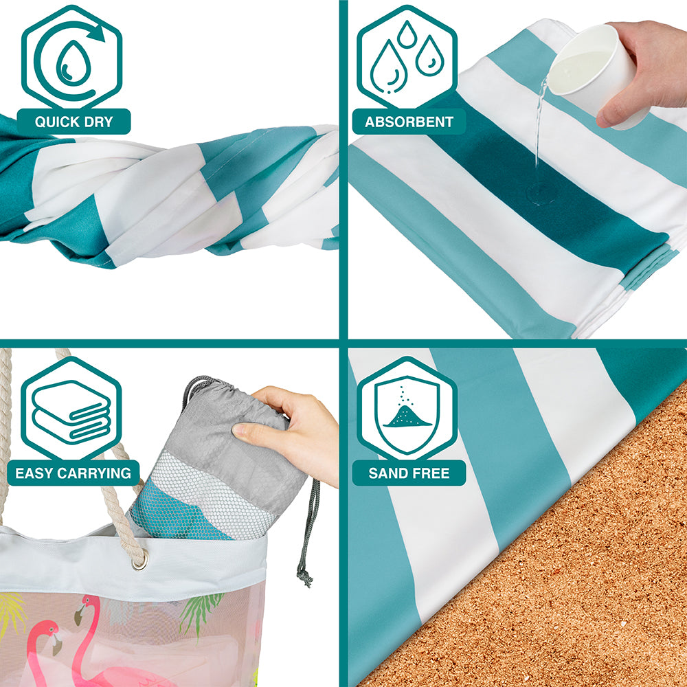 Quick Dry Sand Free Beach Towel