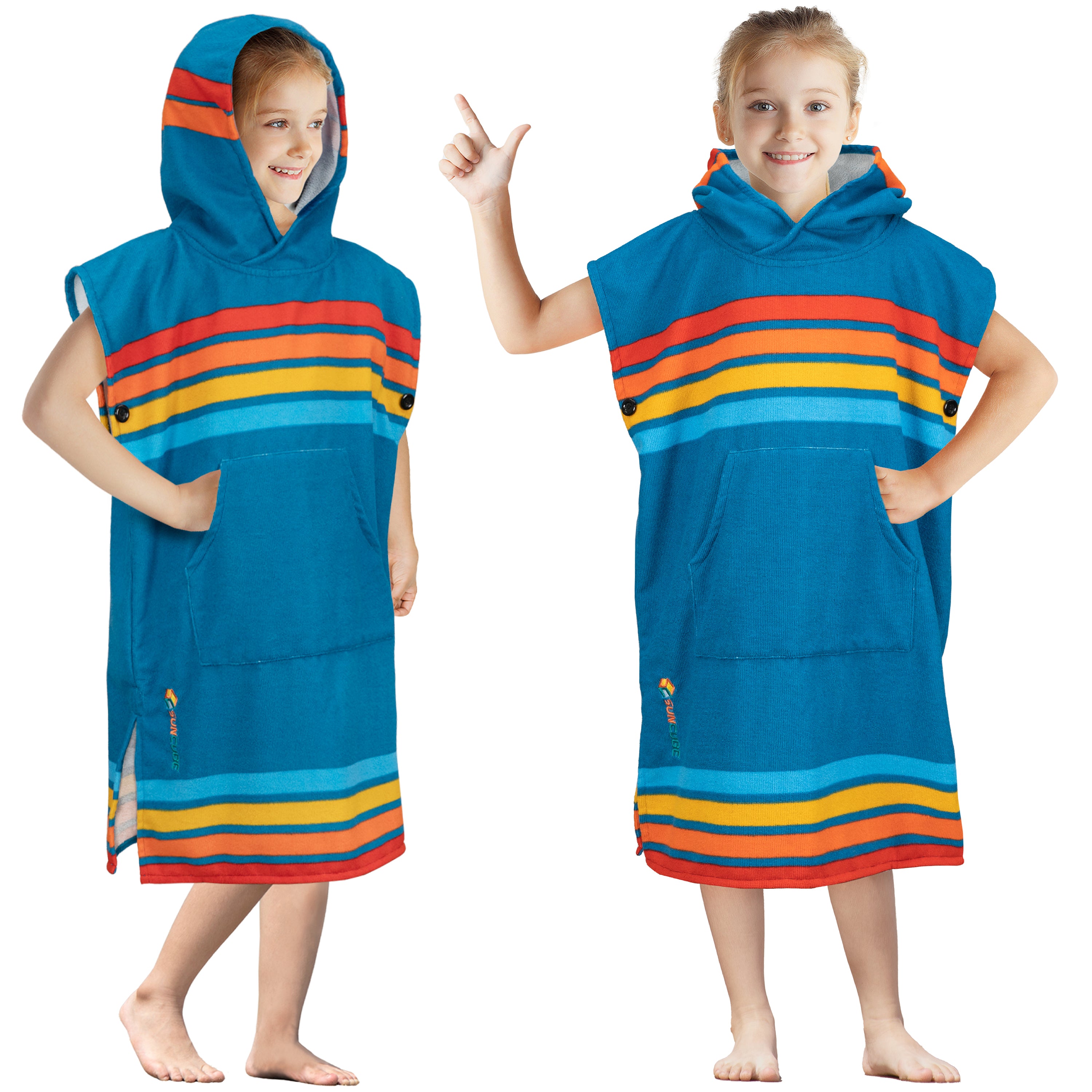 Surf Poncho Changing Robe with Hood - Kids / Teen