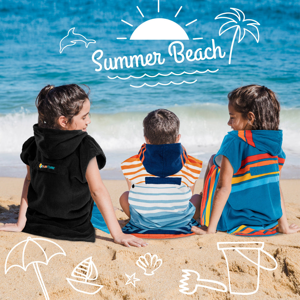 Surf Poncho Changing Robe with Hood - Kids / Teen