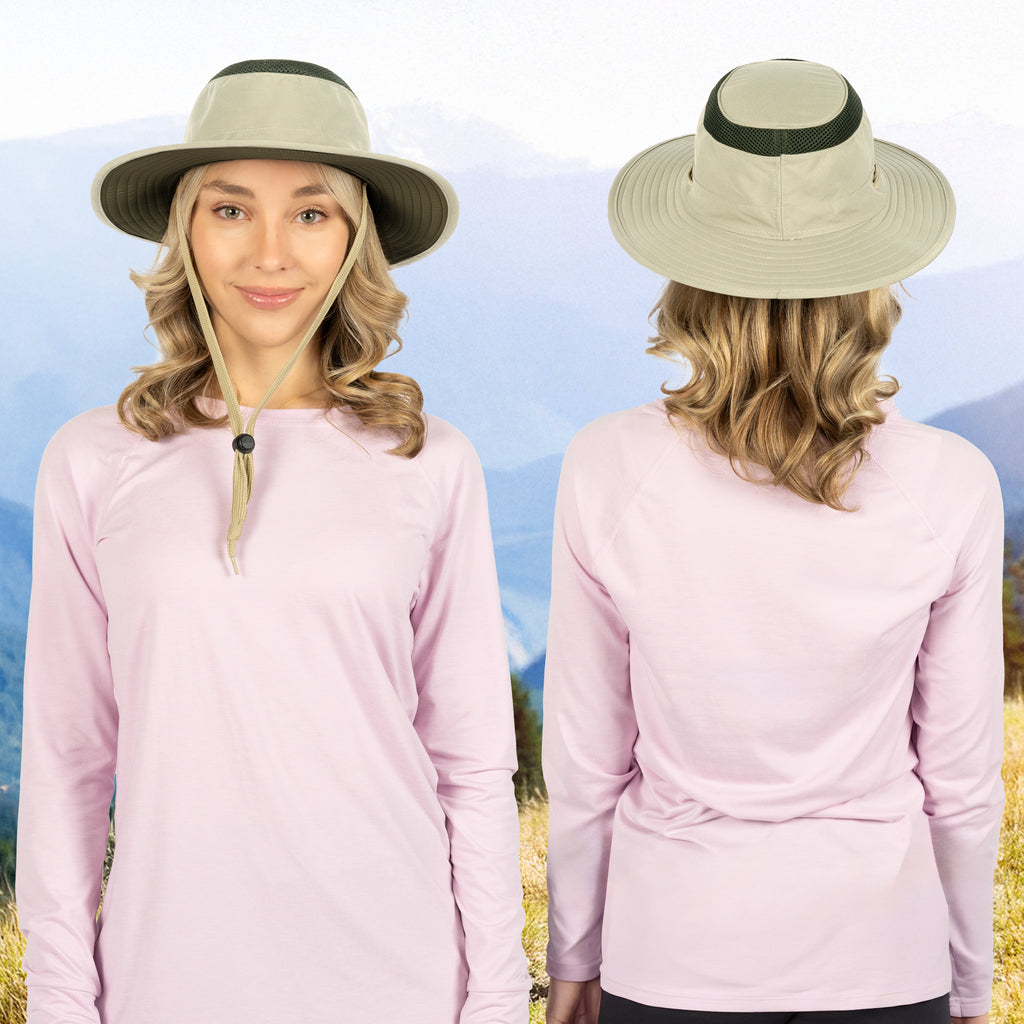 Unisex Wide Brim Safari Sun Hat