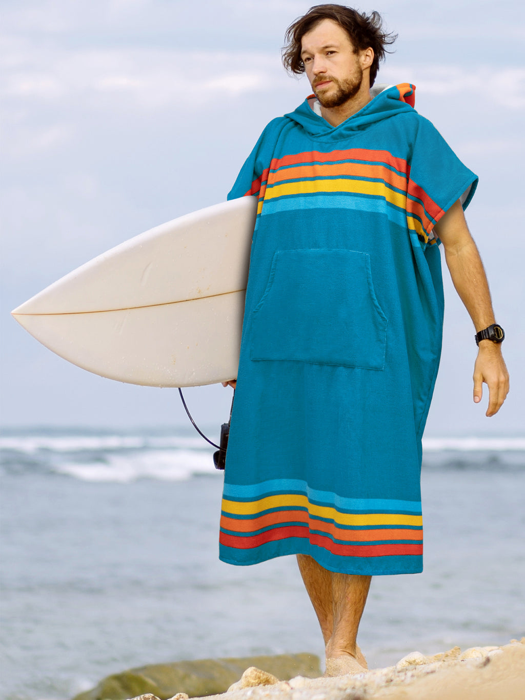 Surf Poncho Changing Robe with Hood - Adults