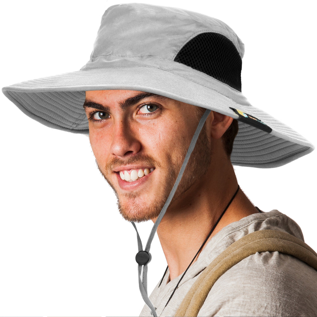 Unisex Wide Brim Sun Hat with Side Vent