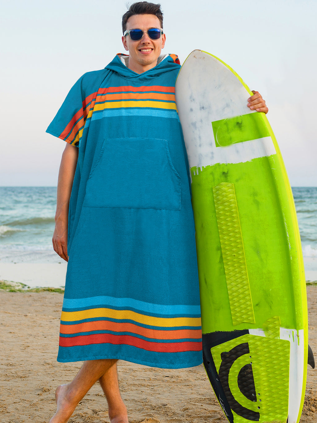 Surf Poncho Changing Robe with Hood - Adults