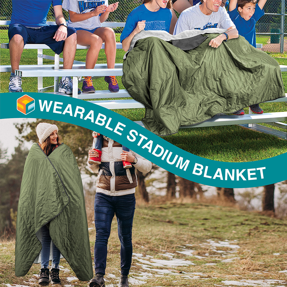 Waterproof Fleece Camping Blanket