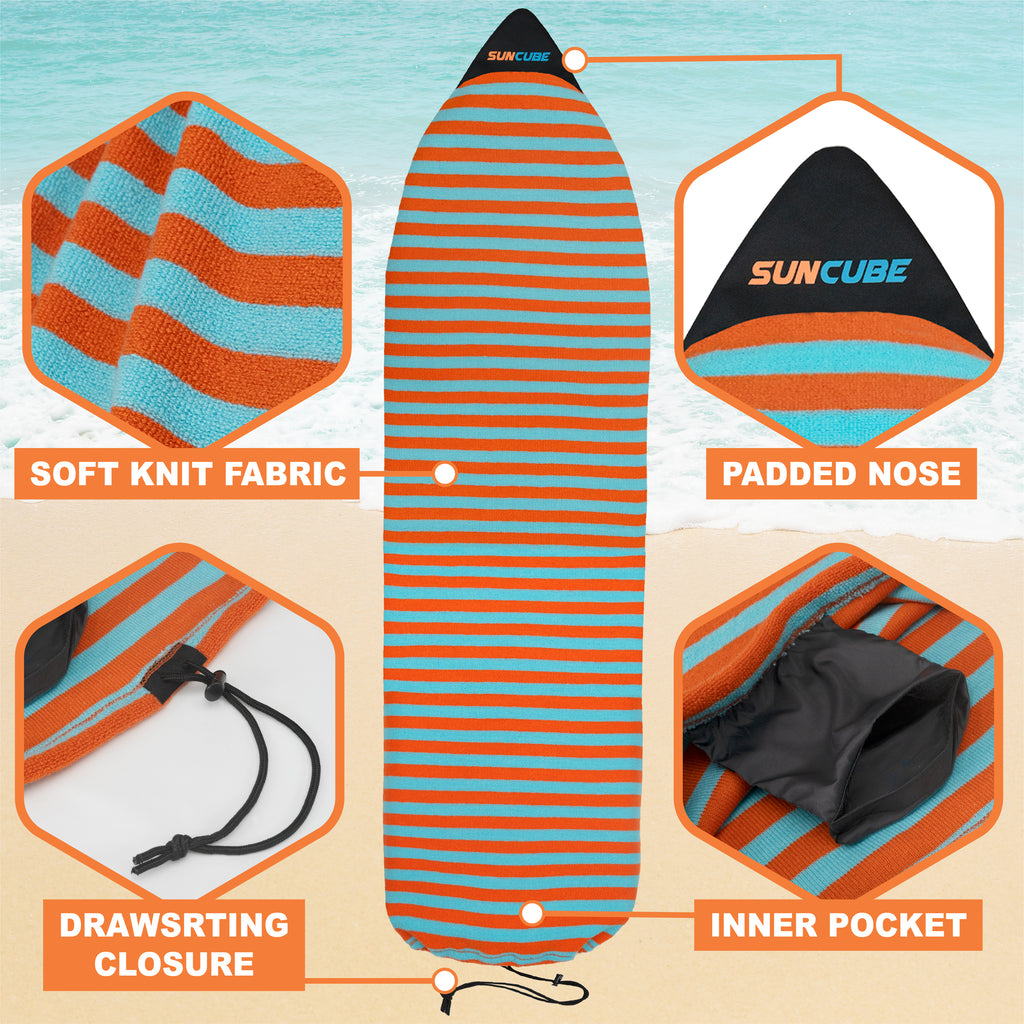 Surfboard Sock Cover Bag - Stretchy Protection