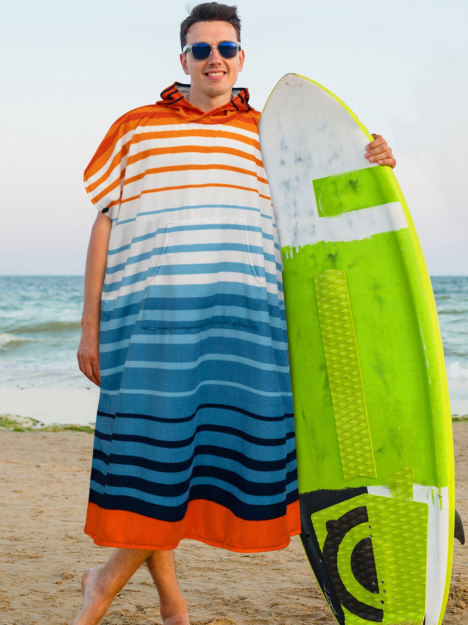 Surf Poncho Changing Robe with Hood - Adults
