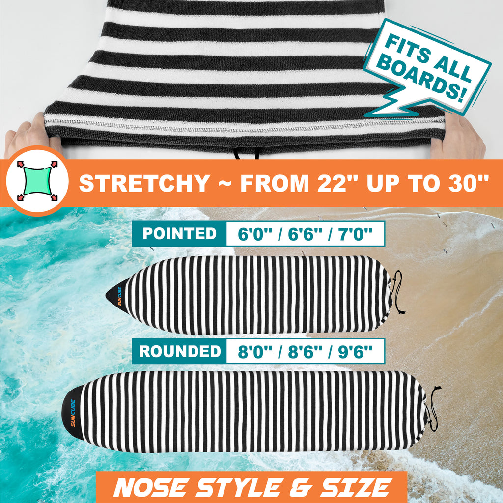Surfboard Sock Cover Bag - Stretchy Protection