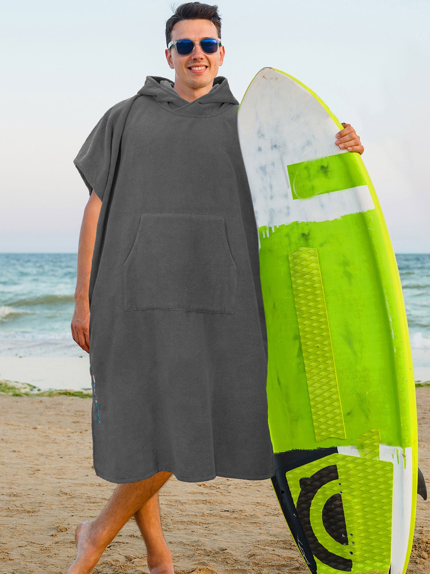 Surf Poncho Changing Robe with Hood - Adults