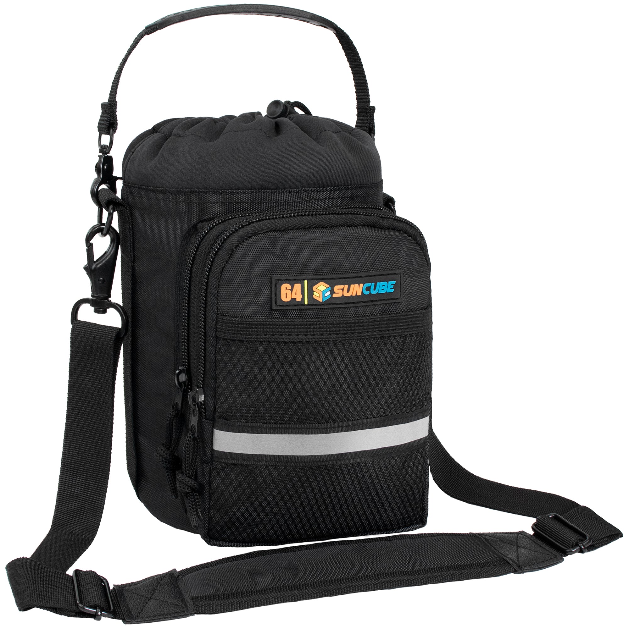 Insulated Water Bottle Carrier with Strap