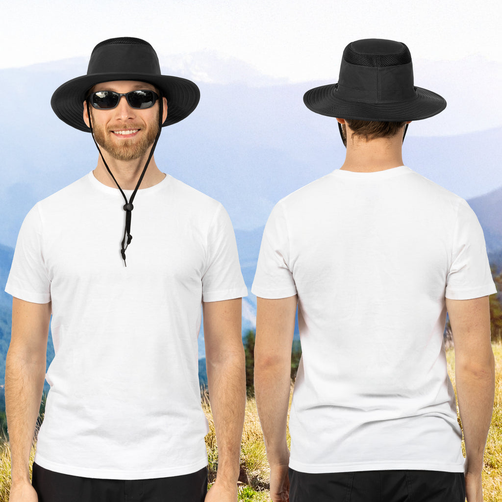 Unisex Wide Brim Safari Sun Hat