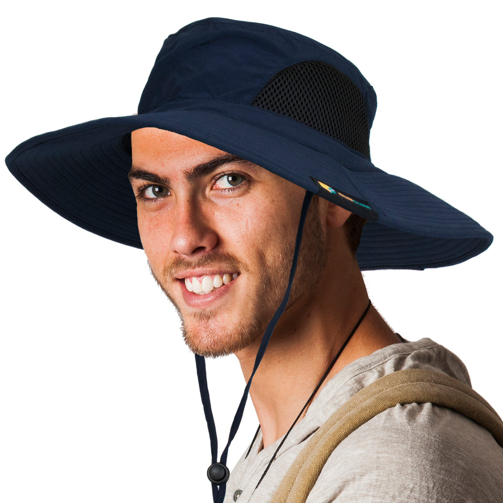 Unisex Wide Brim Sun Hat with Side Vent