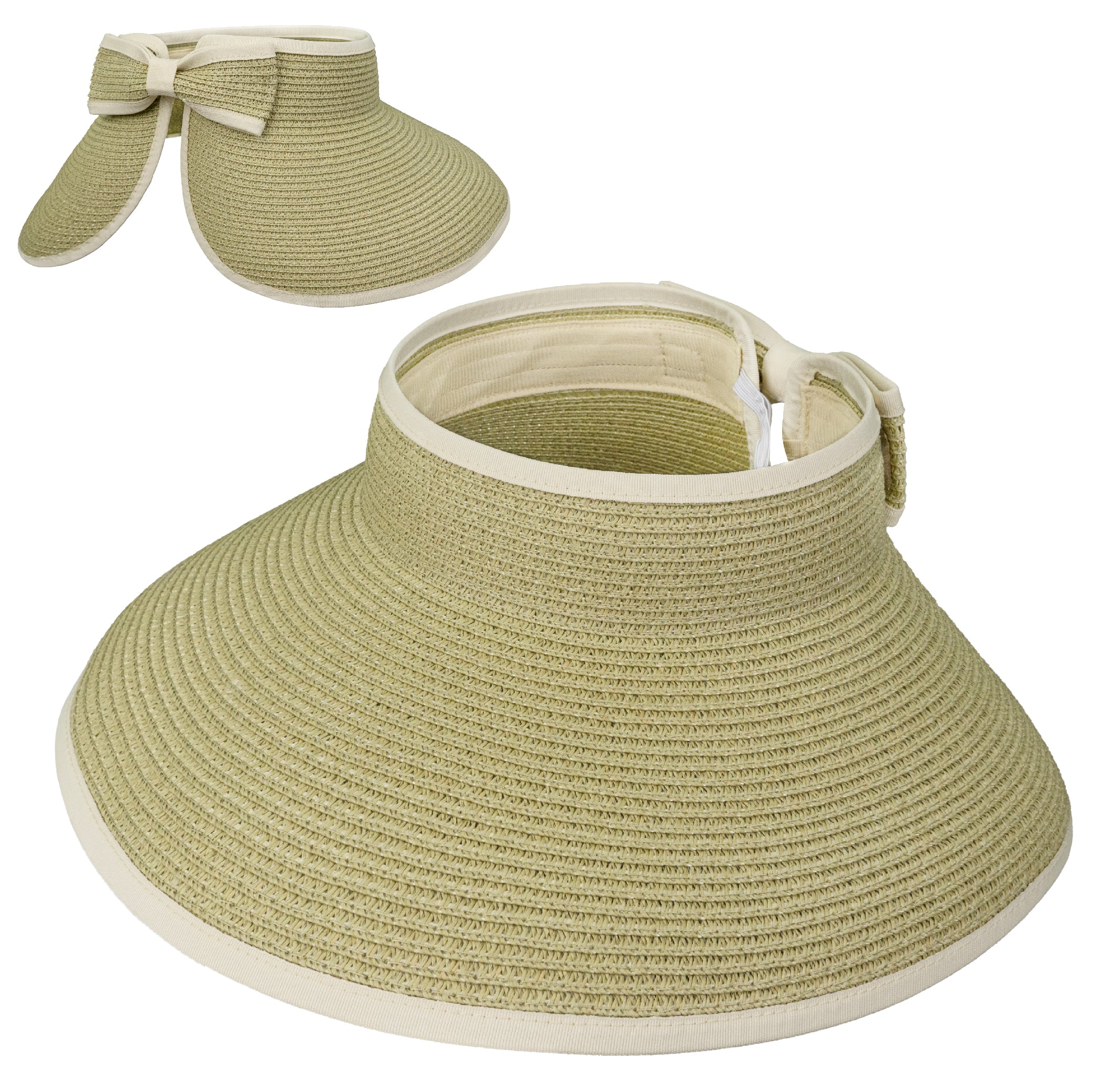 Women Wide Brim Sun Visor Hat