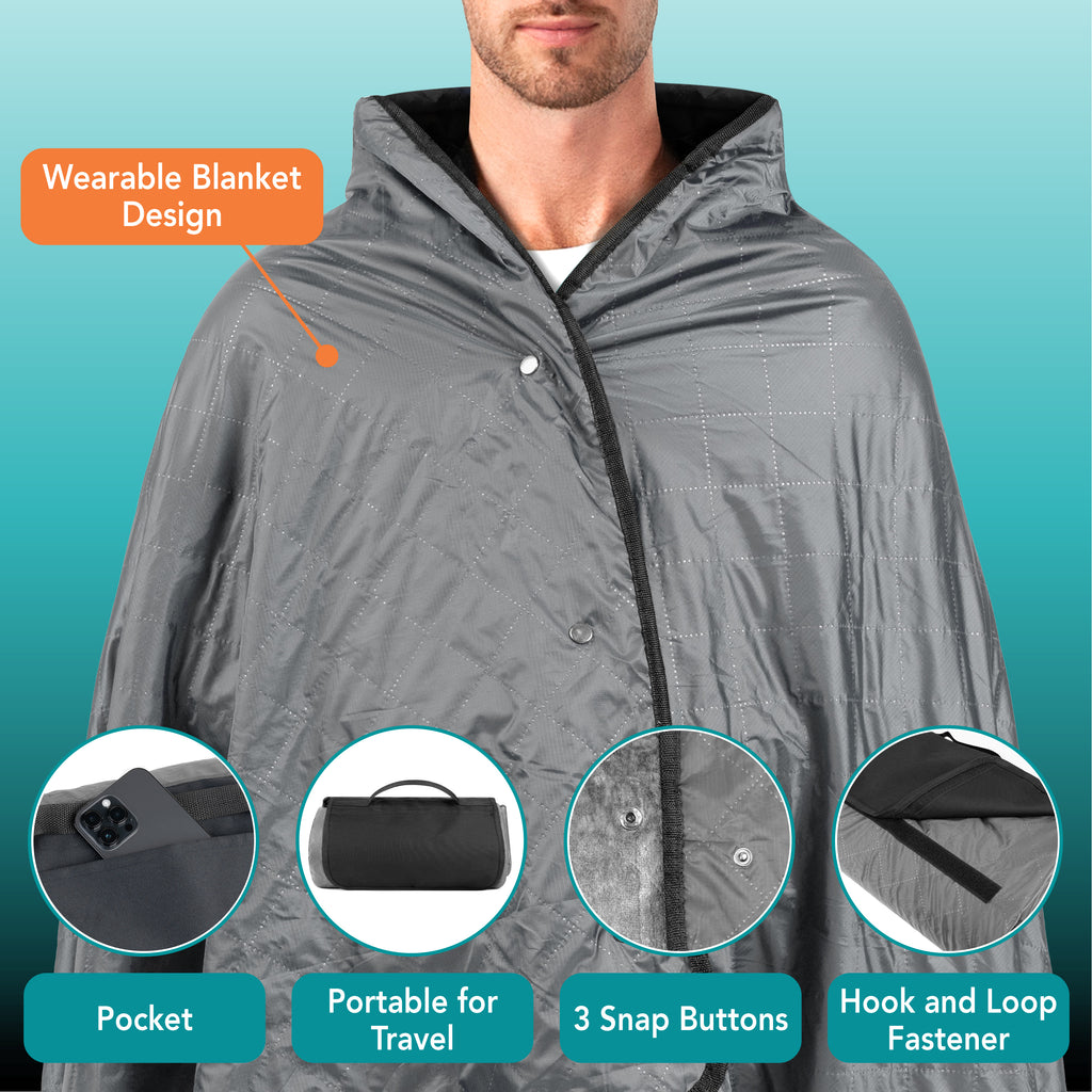 Waterproof Fleece Camping Blanket