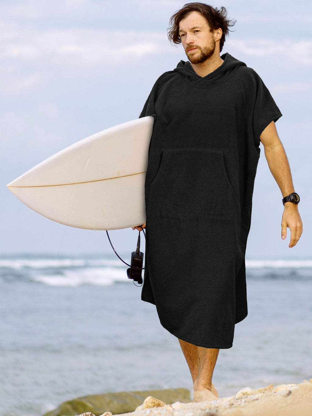 Surf Poncho Changing Robe with Hood - Adults
