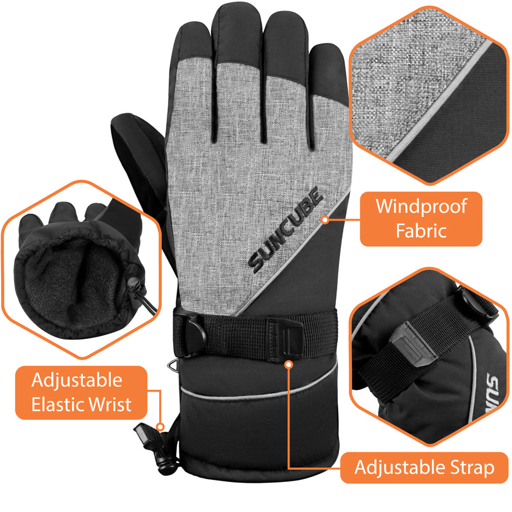 Classic Unisex Waterproof Snow Gloves