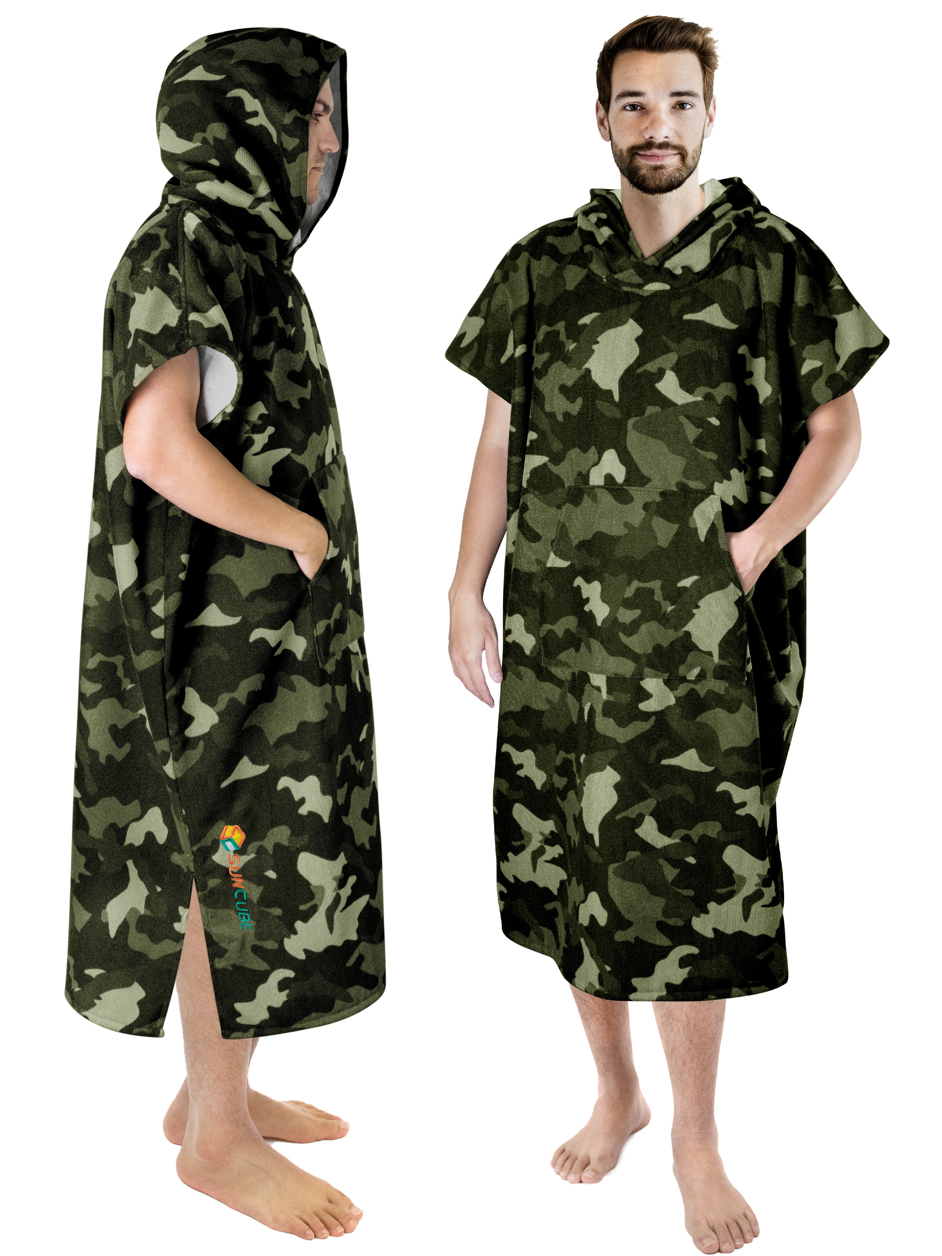 Surf Poncho Changing Robe with Hood - Adults