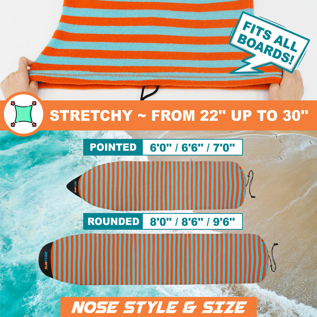 Surfboard Sock Cover Bag - Stretchy Protection