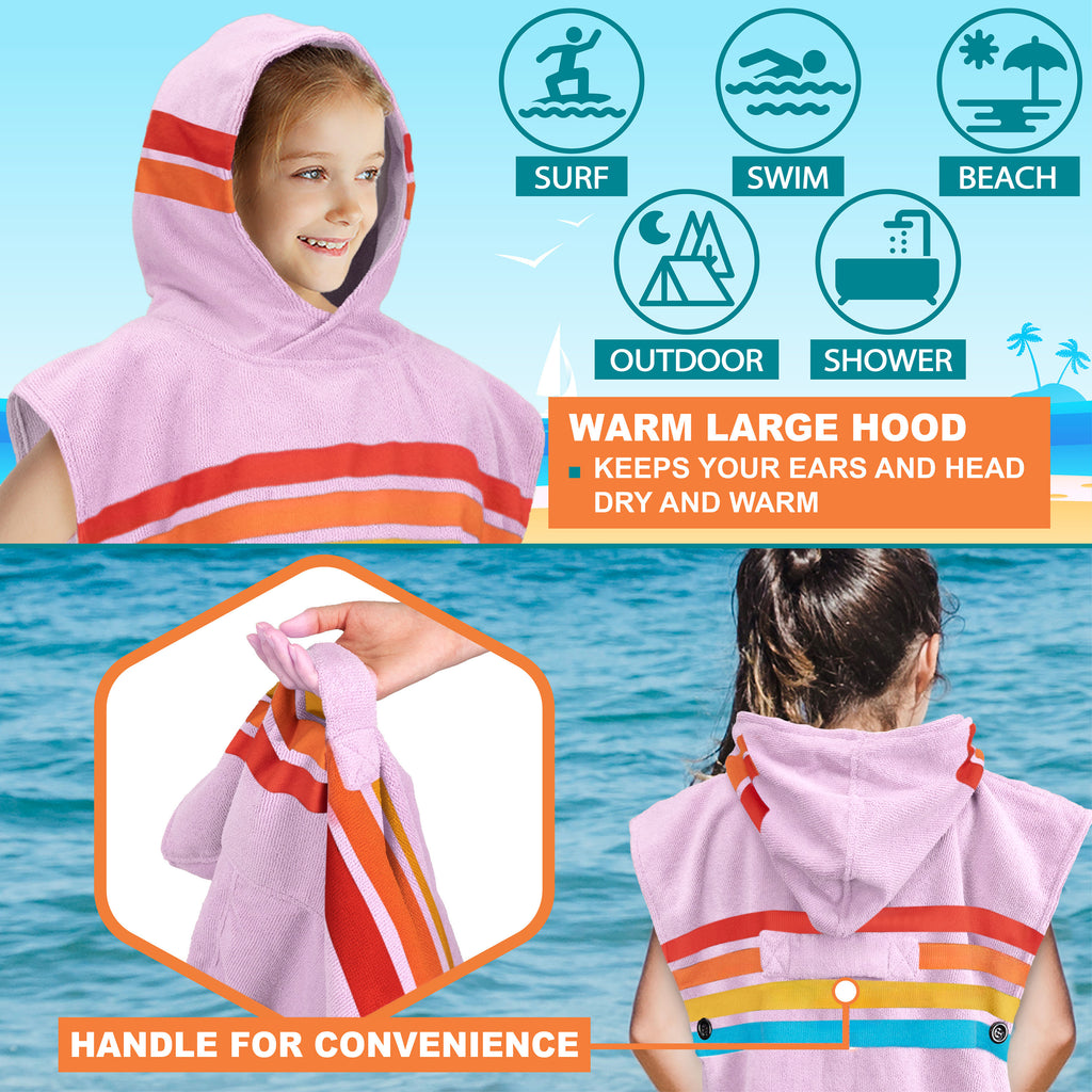 Surf Poncho Changing Robe with Hood - Kids / Teen