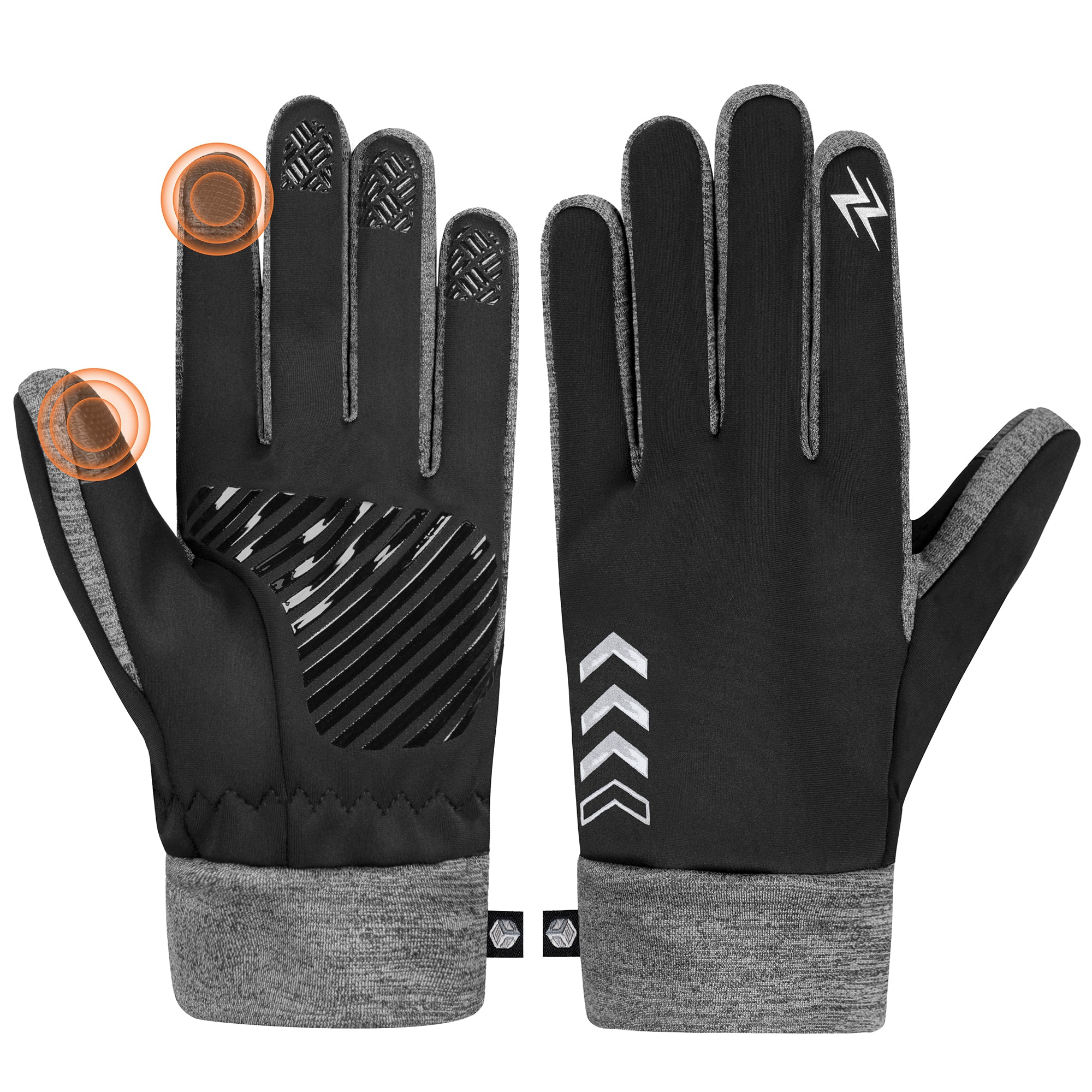 Unisex Winter Running Gloves - Touch Screen