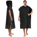 Surf Poncho Changing Robe with Hood, Microfiber - Adults