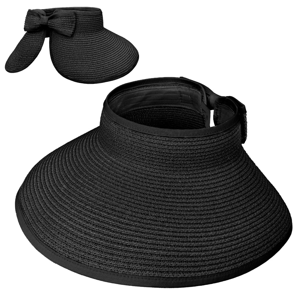 Women Wide Brim Sun Visor Hat