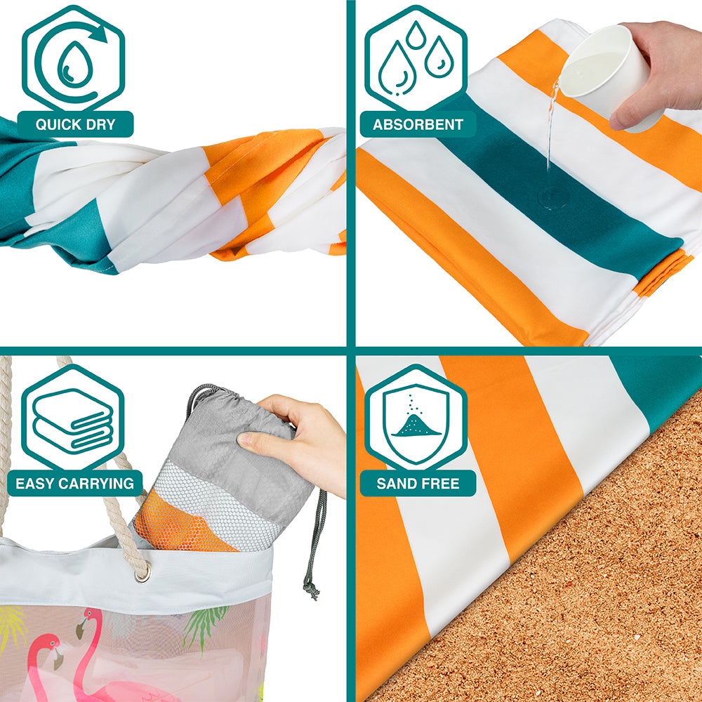 Quick Dry Sand Free Beach Towel