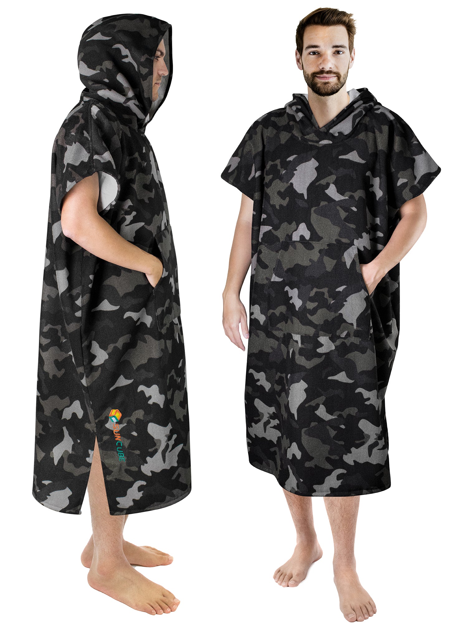 Surf Poncho Changing Robe with Hood - Adults