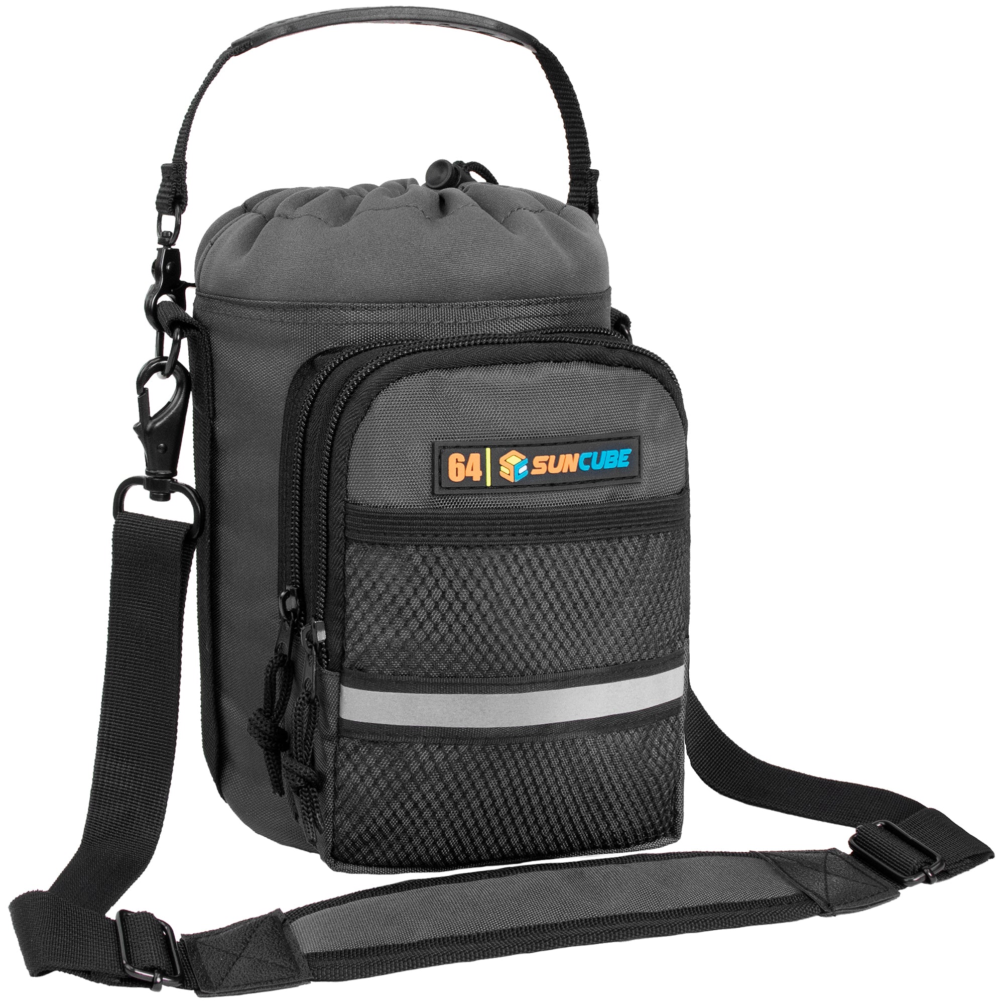 Insulated Water Bottle Carrier with Strap