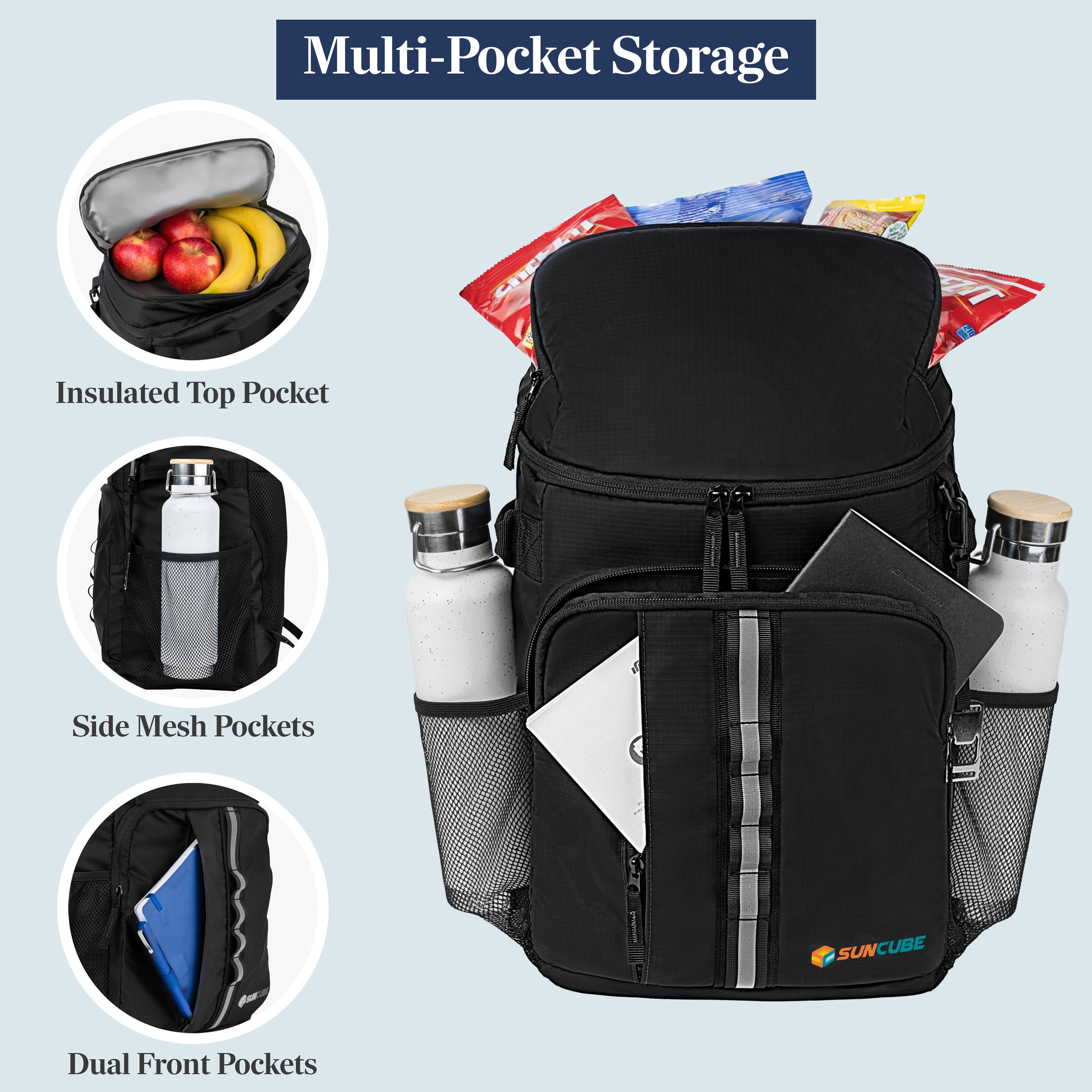Leakproof Insulated Cooler Backpack