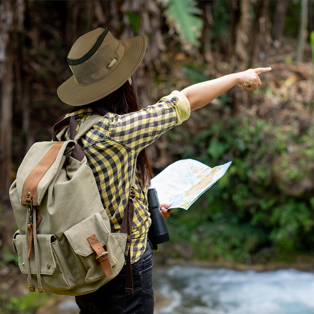 Unisex Wide Brim Safari Sun Hat