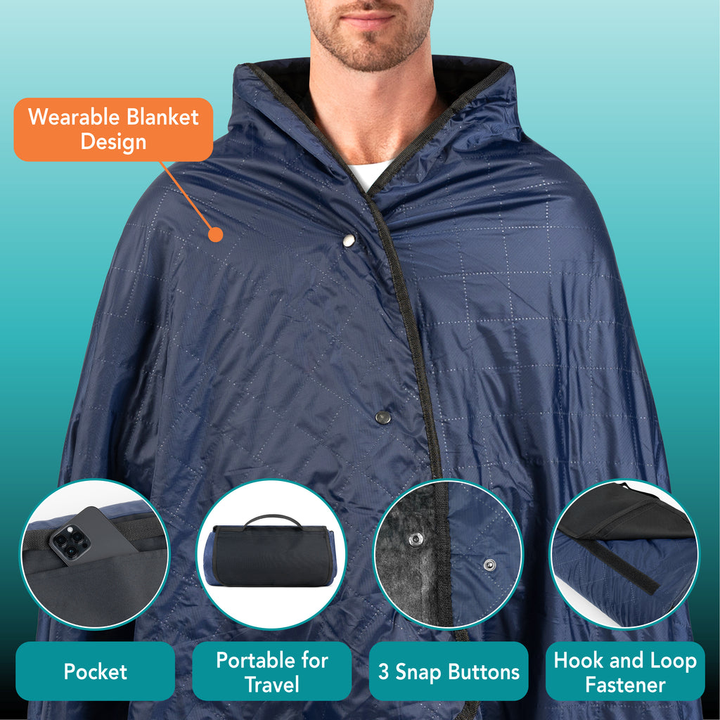Waterproof Fleece Camping Blanket