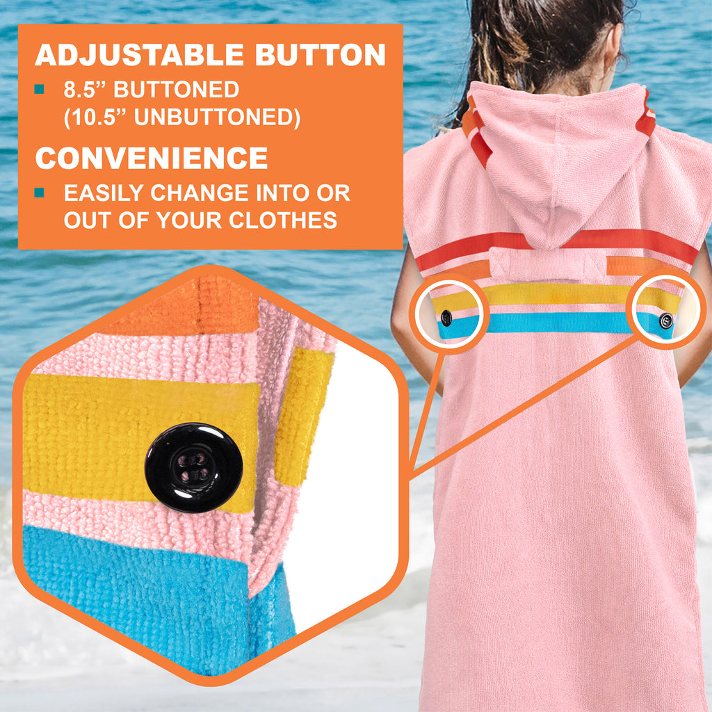 Surf Poncho Changing Robe with Hood - Kids / Teen