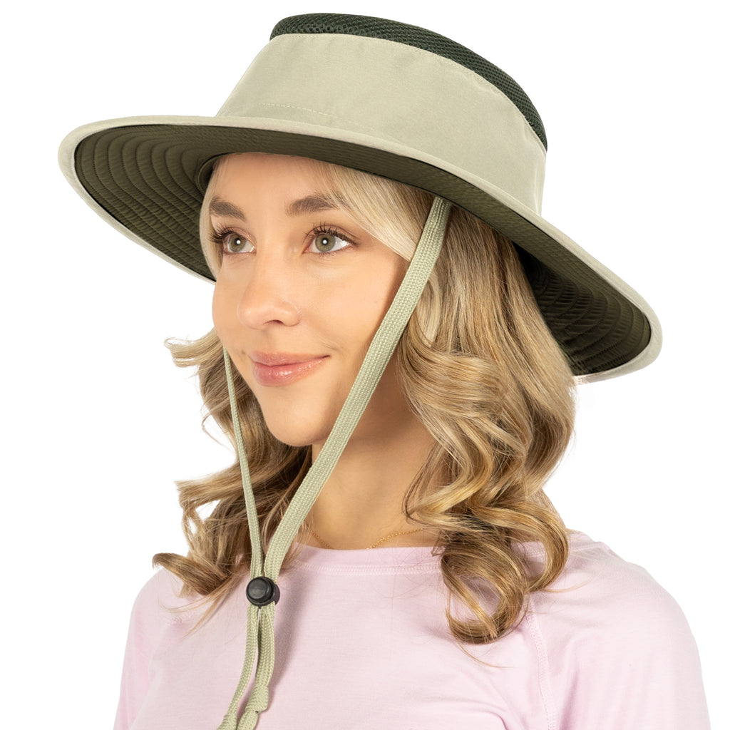 Unisex Wide Brim Safari Sun Hat