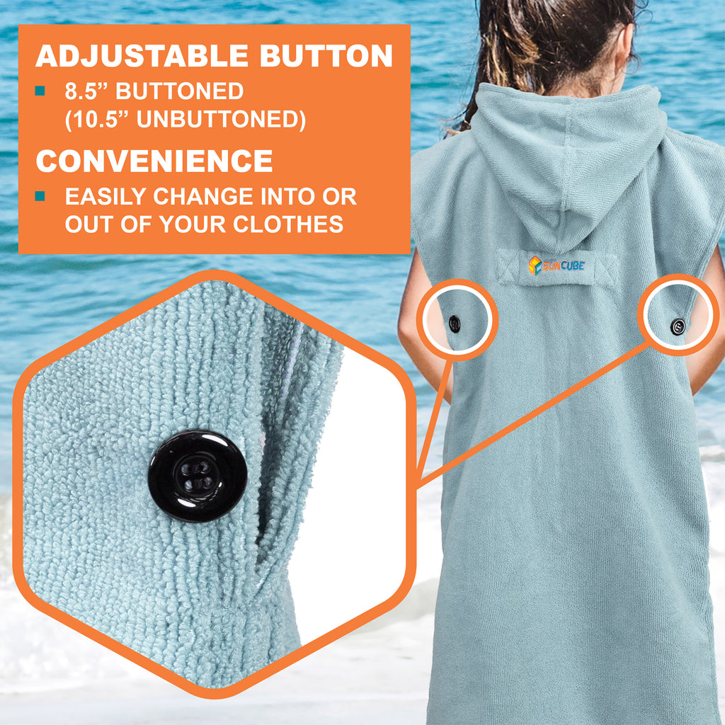 Surf Poncho Changing Robe with Hood - Kids / Teen